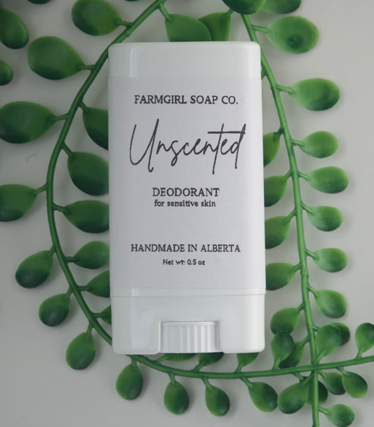 Unscented Deodorant