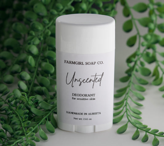 Unscented Deodorant