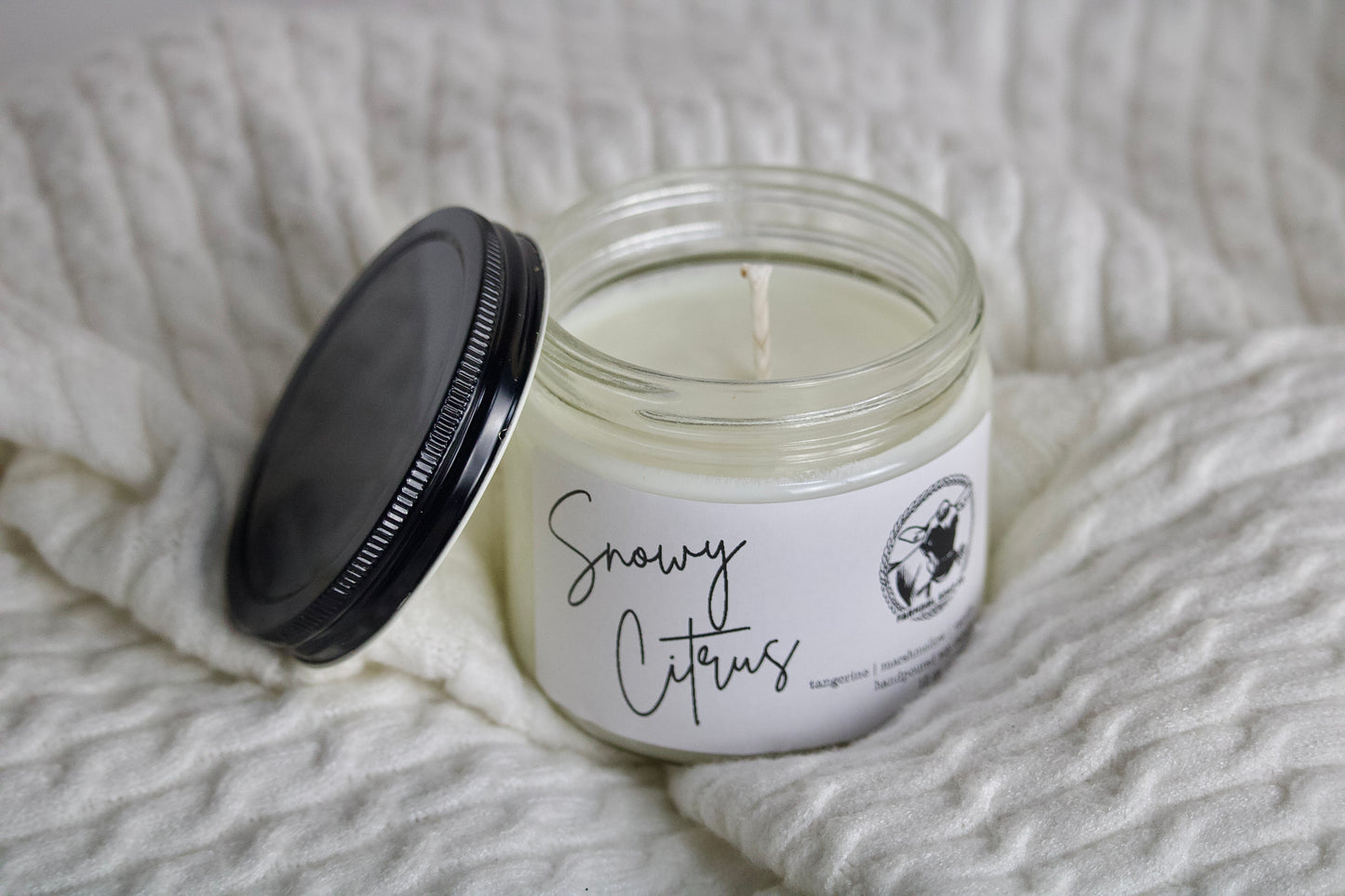 Snowy Citrus Candle
